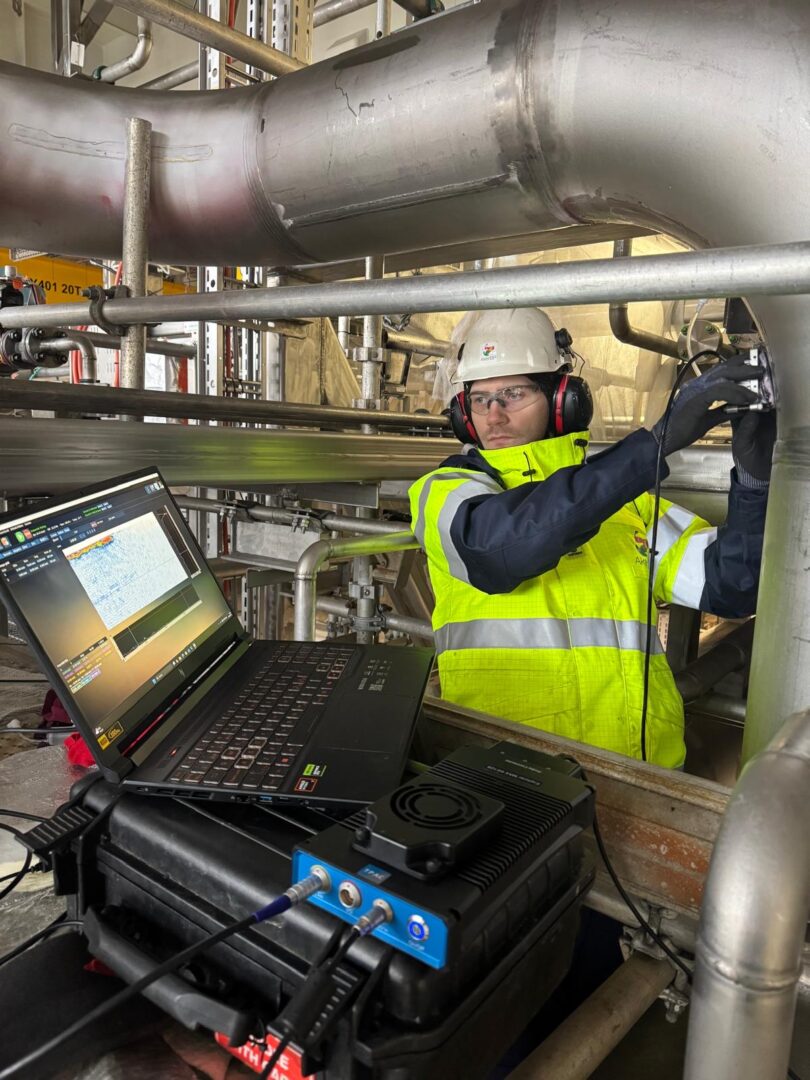 On site weld inspection