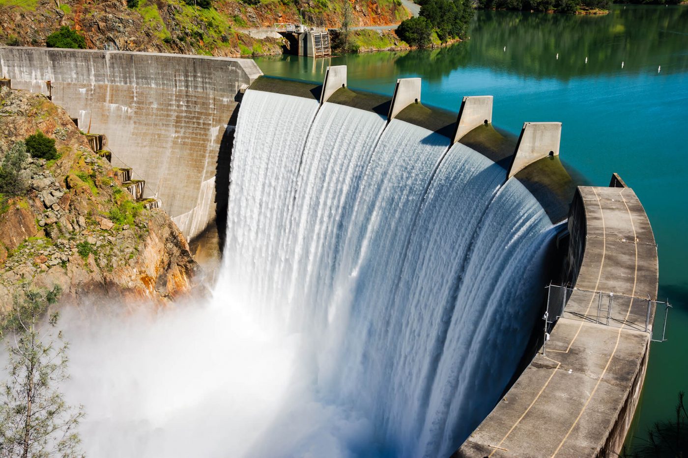 water dam for electricity
